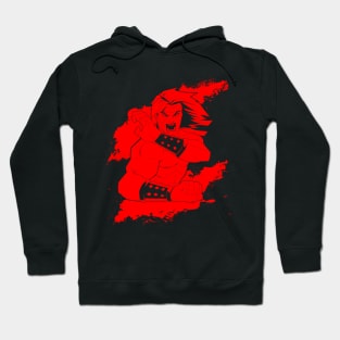 Liu Kang MK Ink (Red 2) Hoodie